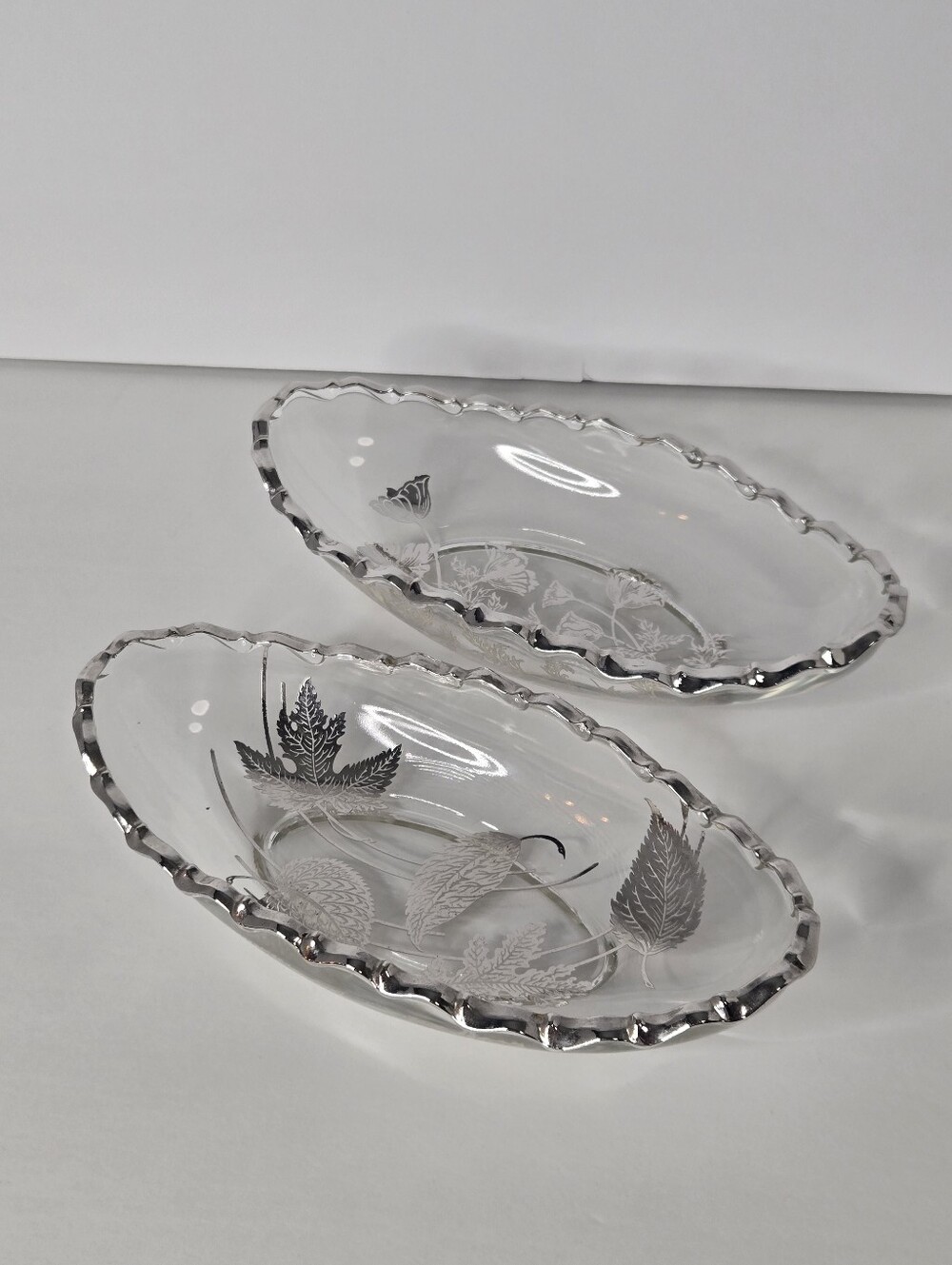 Vintage Silver City Relish Dishes